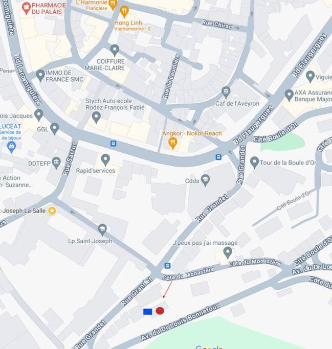 Appartement T2 Centre Rodez La Lutz 外观 照片